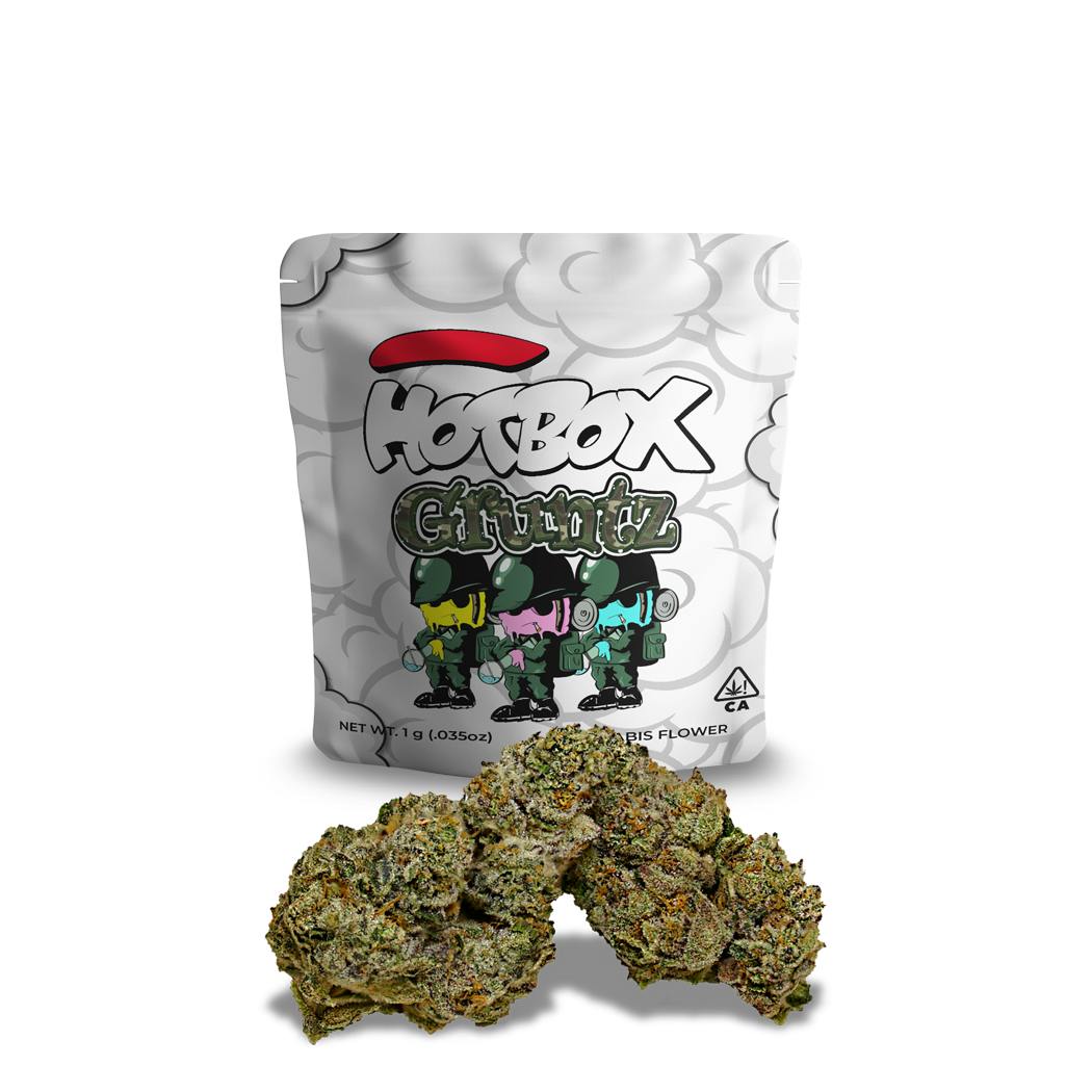 HOTBOX | Gruntz Indica (1g) Indoor Flower