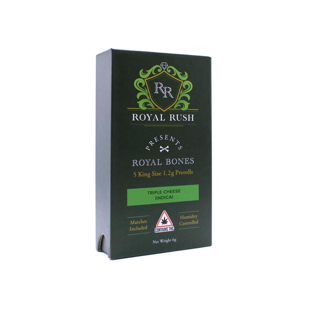Royal Bones 1.2G Preroll - Triple Cheese (5 CT)