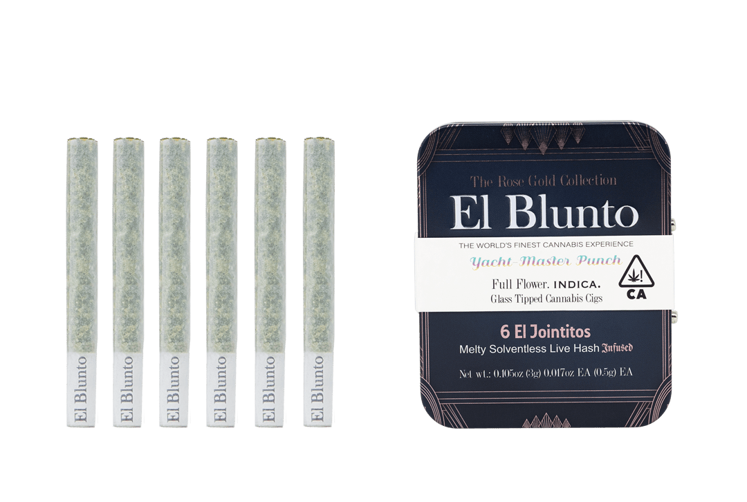 El Jointito - 6pk - Yacht-Master Punch - Hash Infused - 6 x .3G