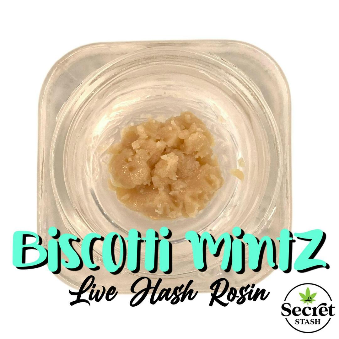Live Hash Rosin - Biscotti Mintz - 1g