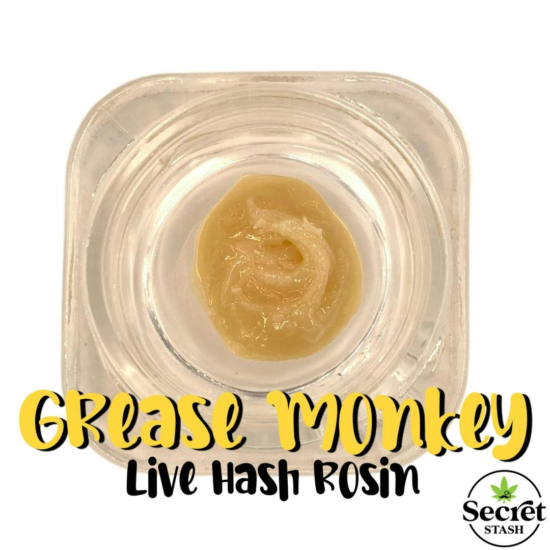 Live Hash Rosin - Grease Monkey - 1g