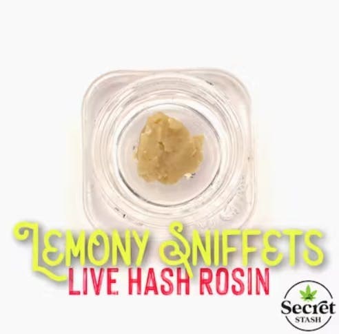 Live Hash Rosin - Lemony Sniffits - 1g