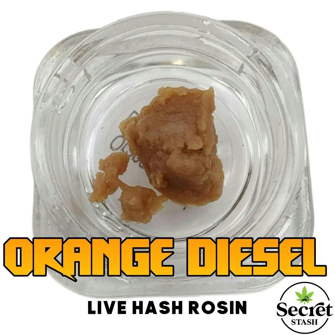 Live Hash Rosin - Orange Diesel - 1g