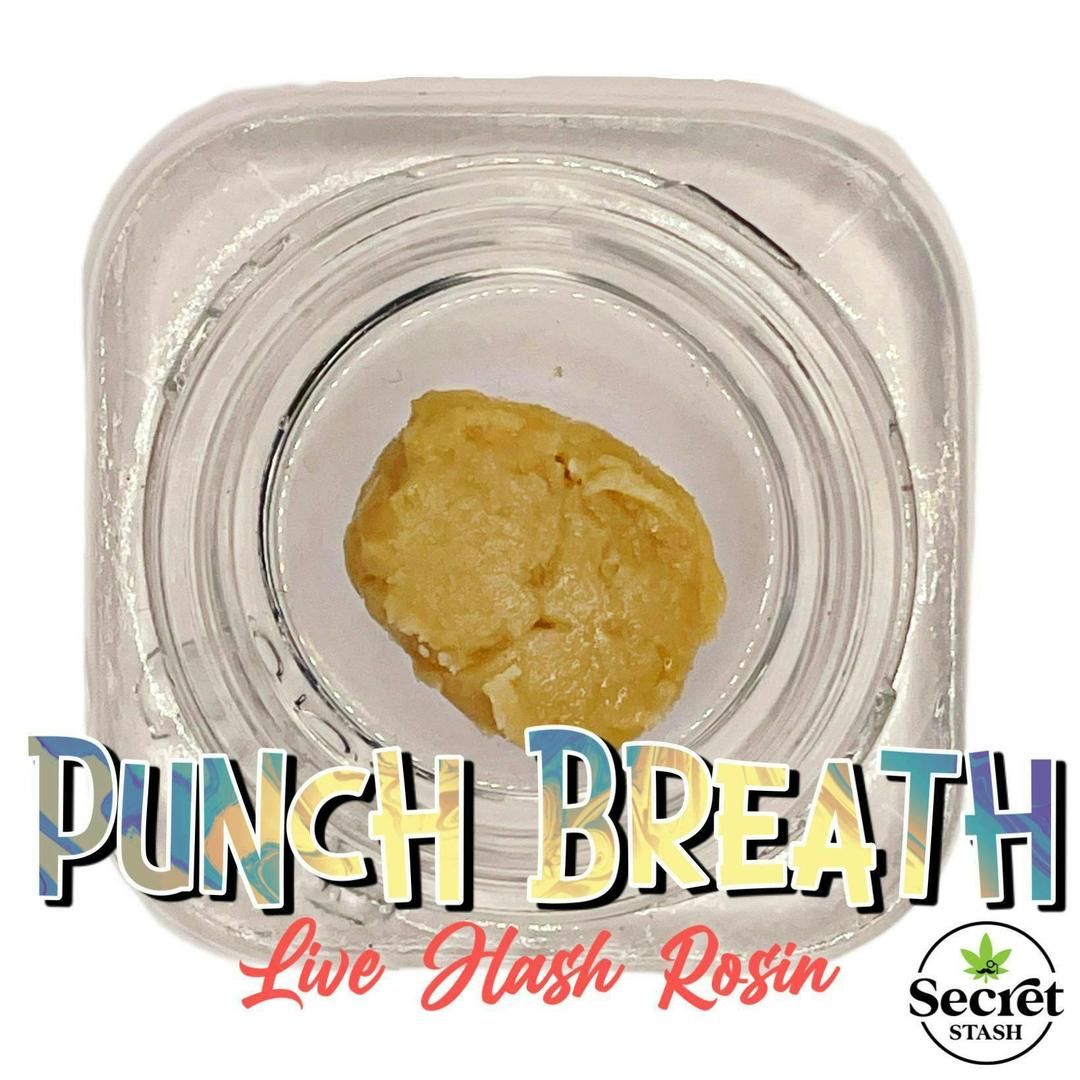 Live Hash Rosin - Punch Breath - 1g