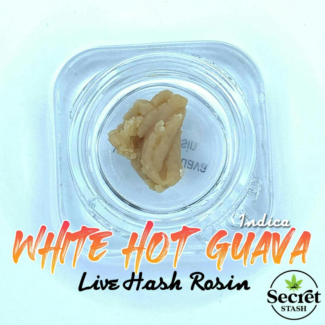 Live Hash Rosin - White Hot Guava - 1g