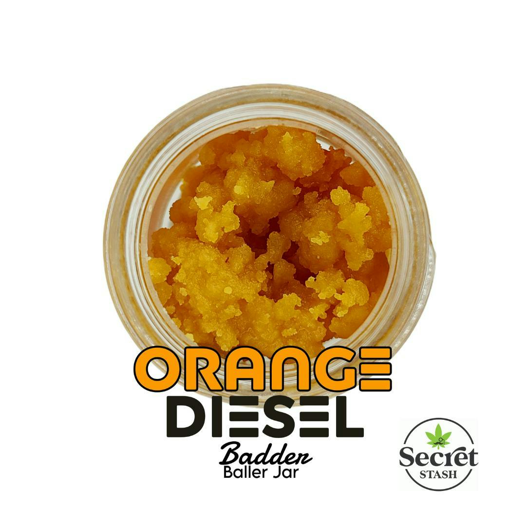 Secret Stash - Badder - Baller Jar - Orange Diesel - 14g