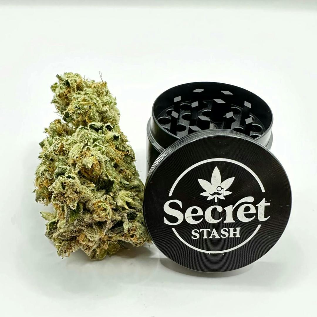 Secret Stash - Small Metal Grinder - Black