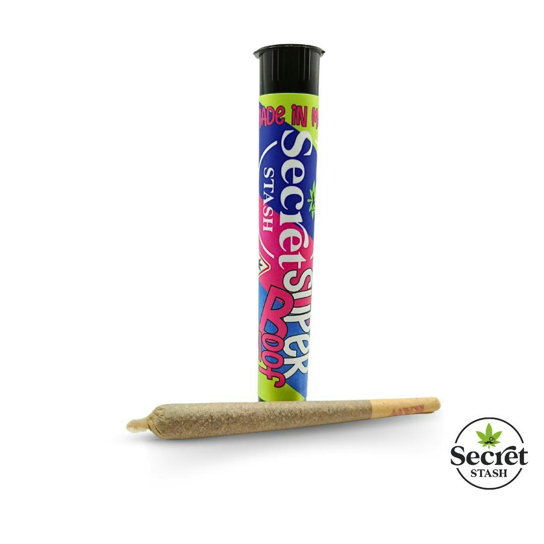 Secret Stash - Super Boof Full Bud Pre Roll - 1.2g