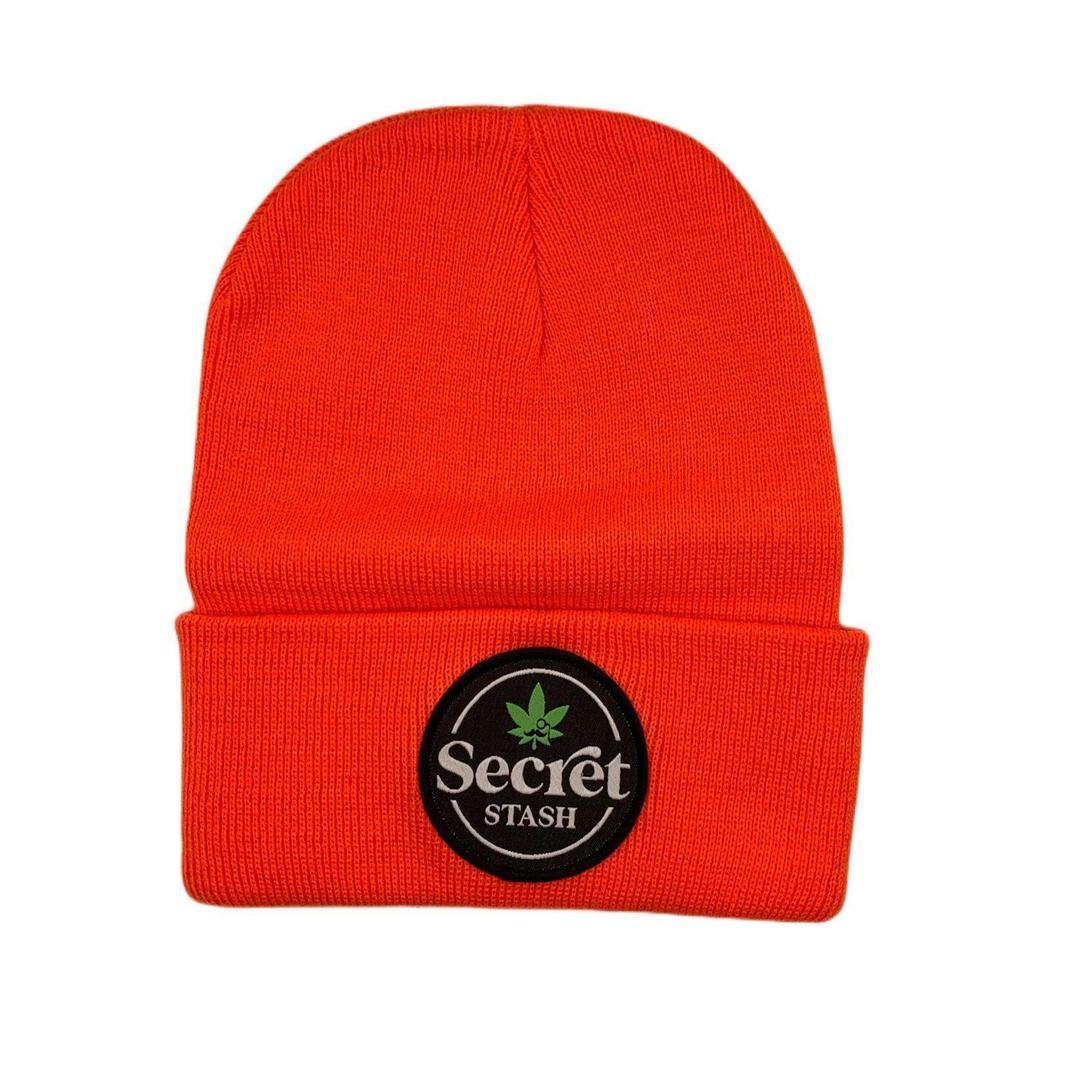 Secret Stash Beanie - Blaze Orange