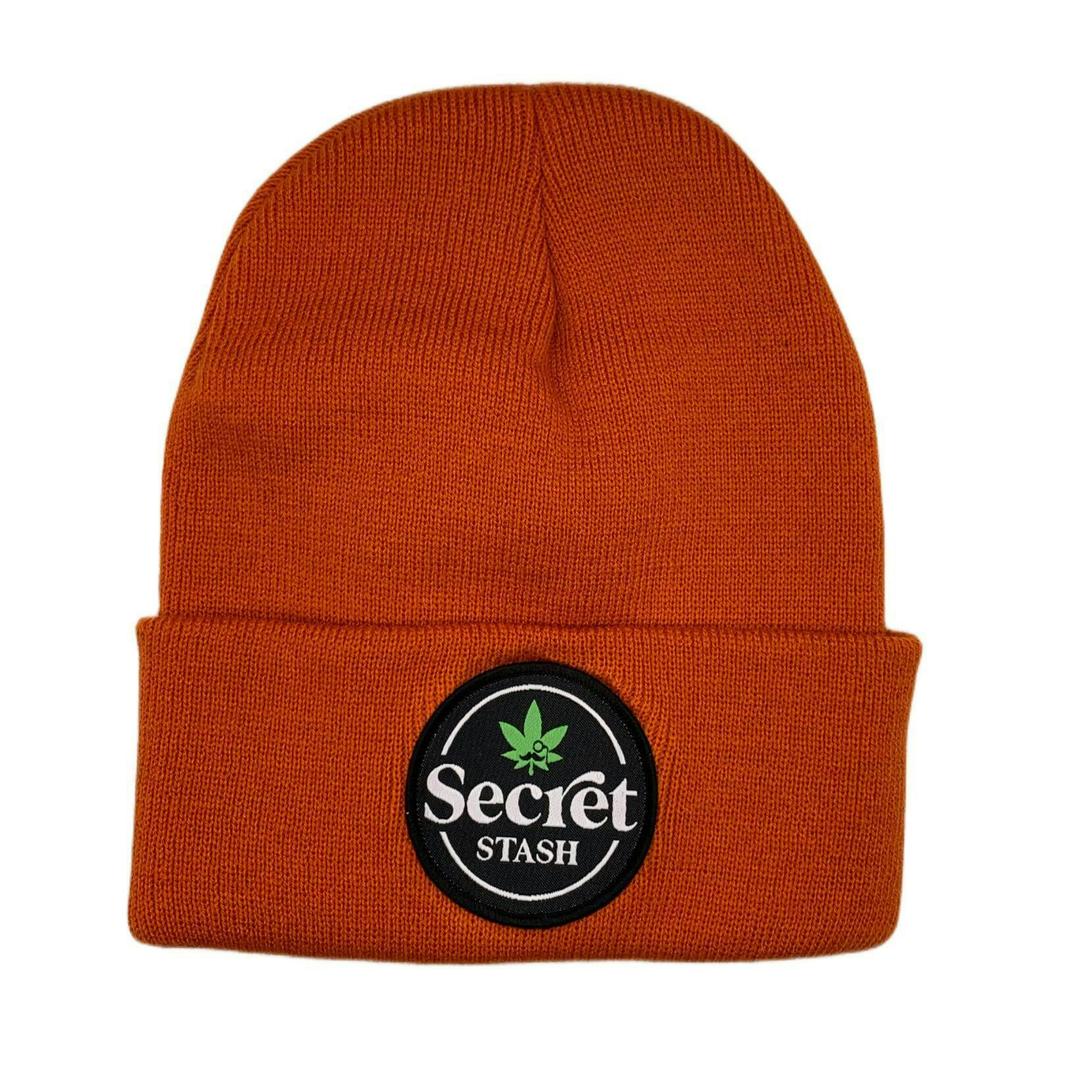 Secret Stash Beanie - Orange