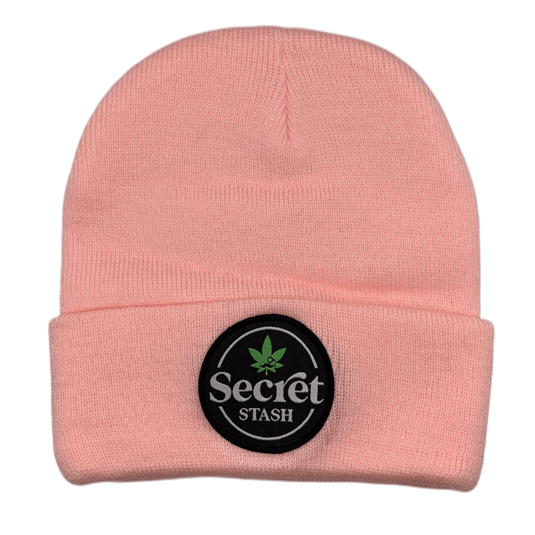 Secret Stash Beanie - Pink