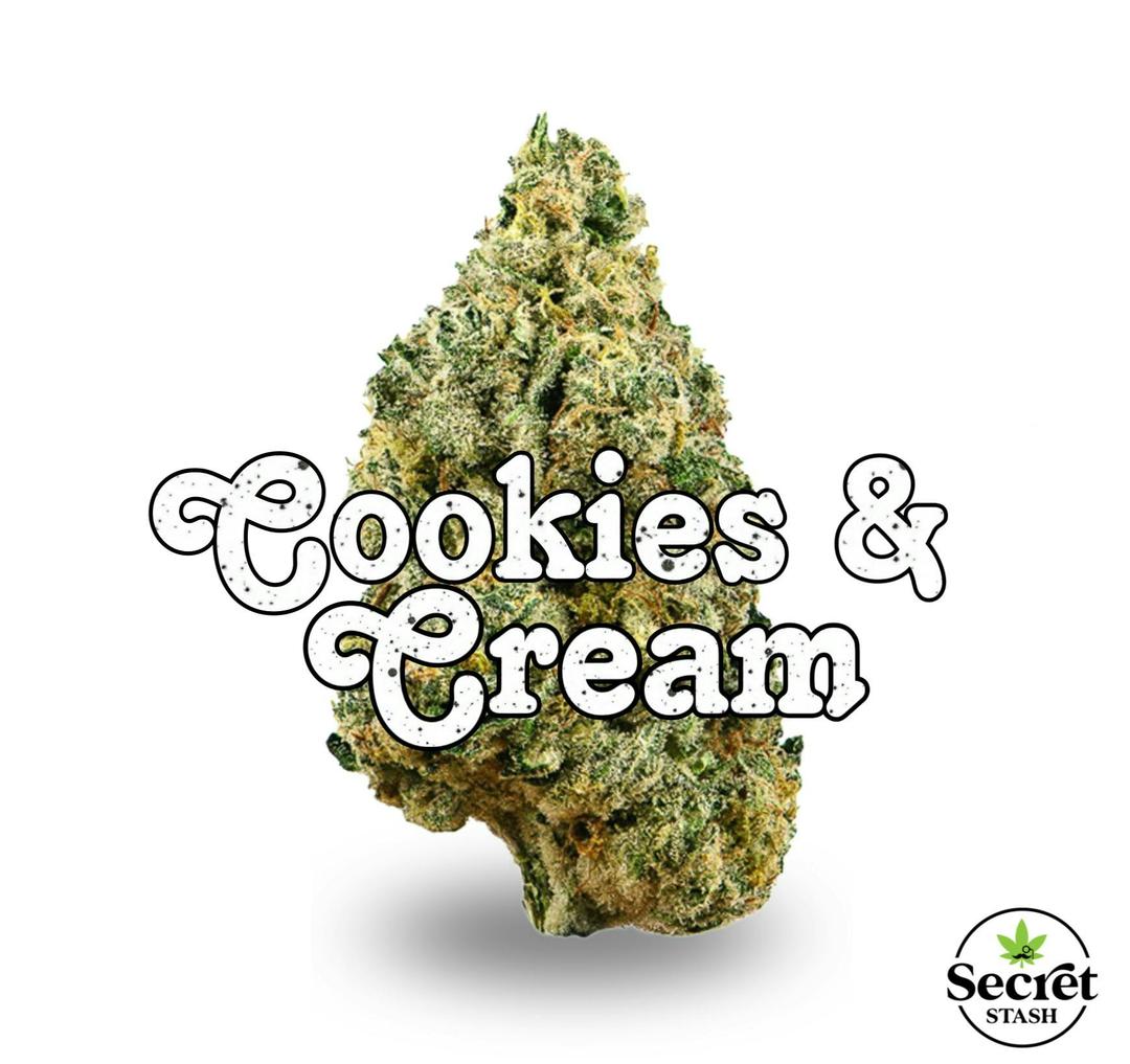 Secret Stash Flower - Cookies & Cream