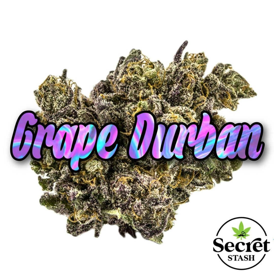 Secret Stash Flower - Grape Durban