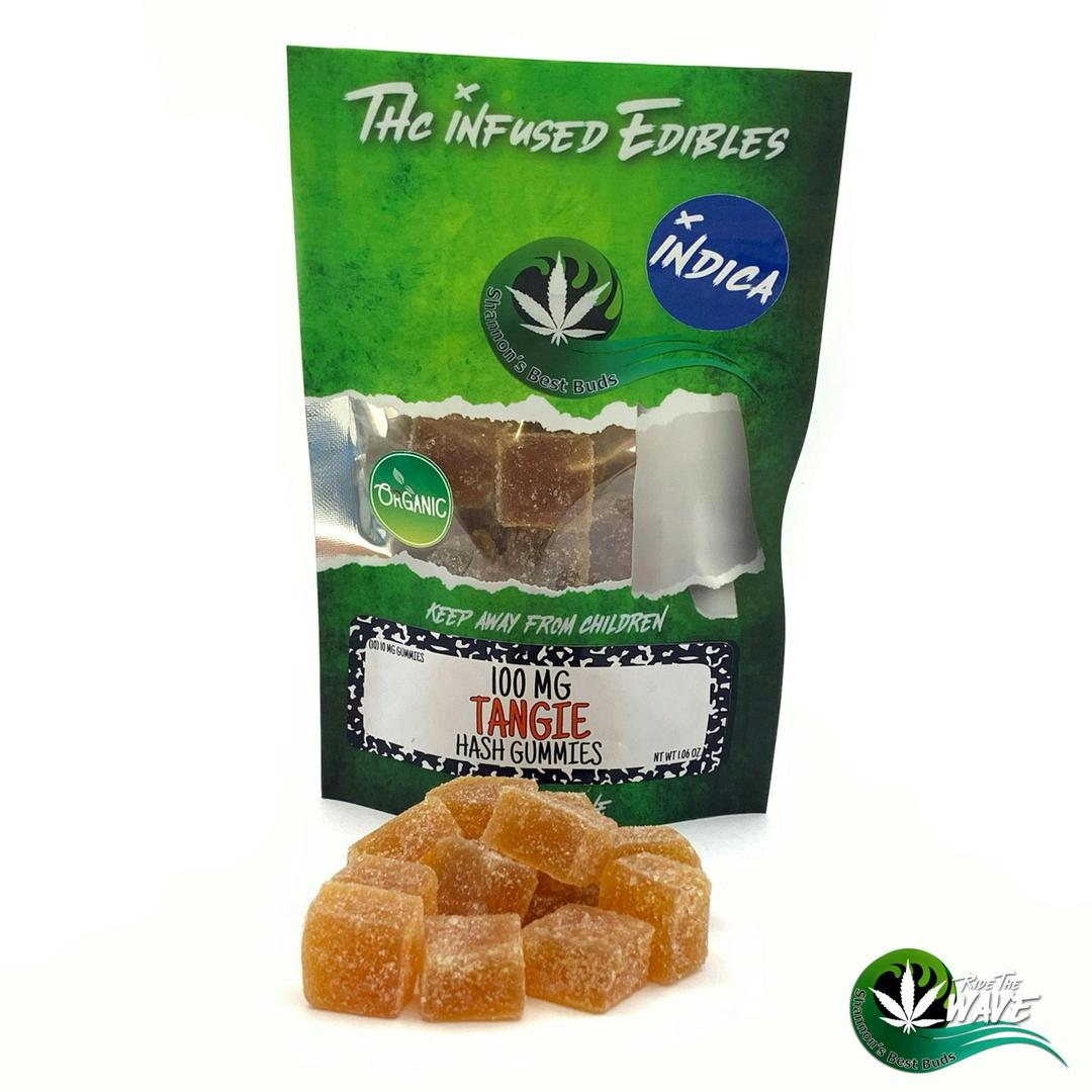 Shannon’s Hash Gummies - Tangie - Indica - 100mg