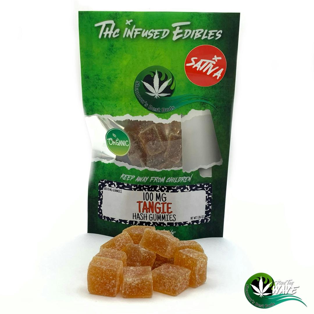 Shannon’s Hash Gummies - Tangie - Sativa - 100mg