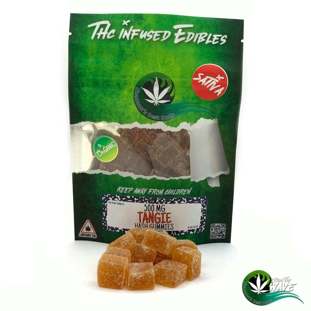 Shannon’s Hash Gummies - Tangie - Sativa - 500mg