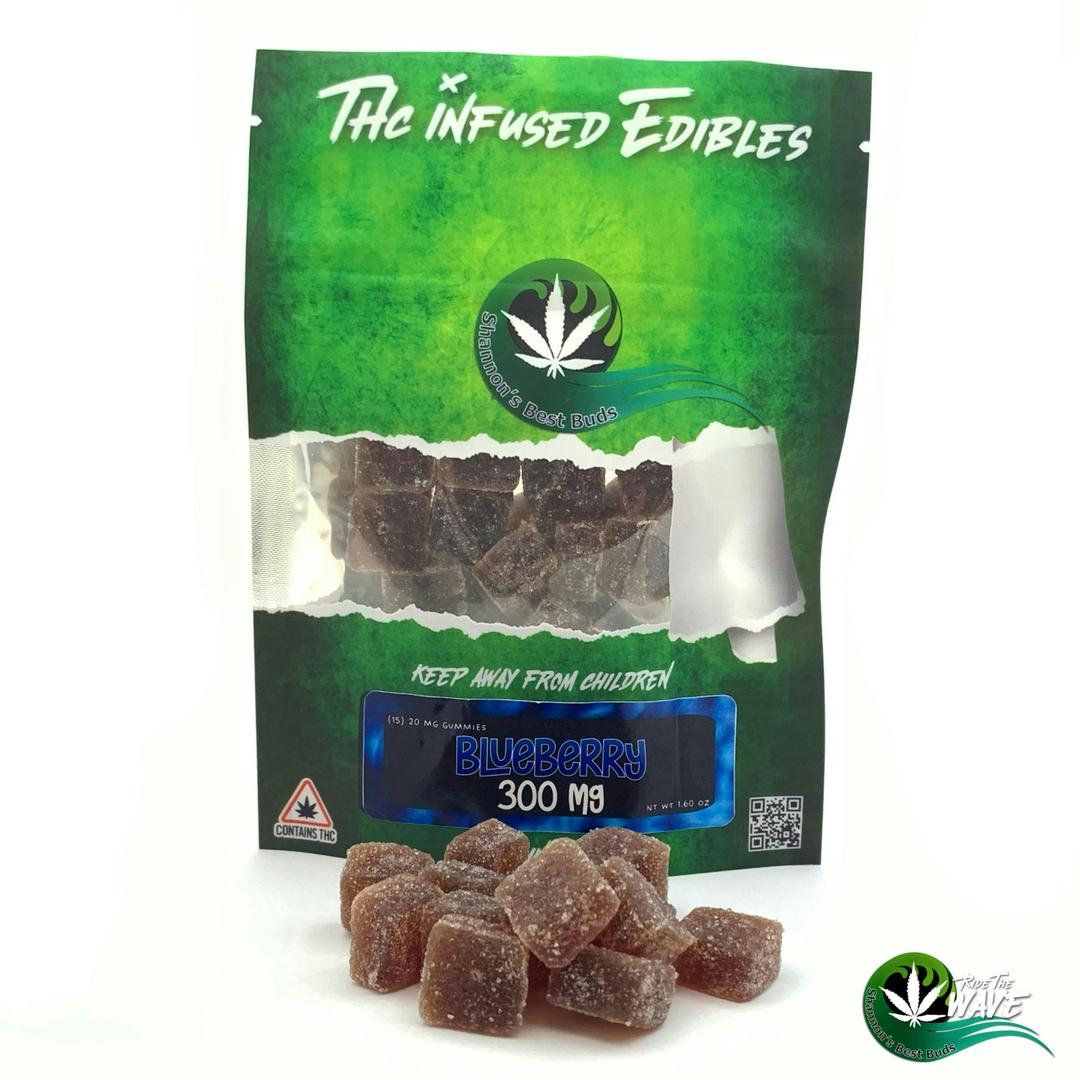 Shannon’s THC Gummies - Blueberry - 300mg