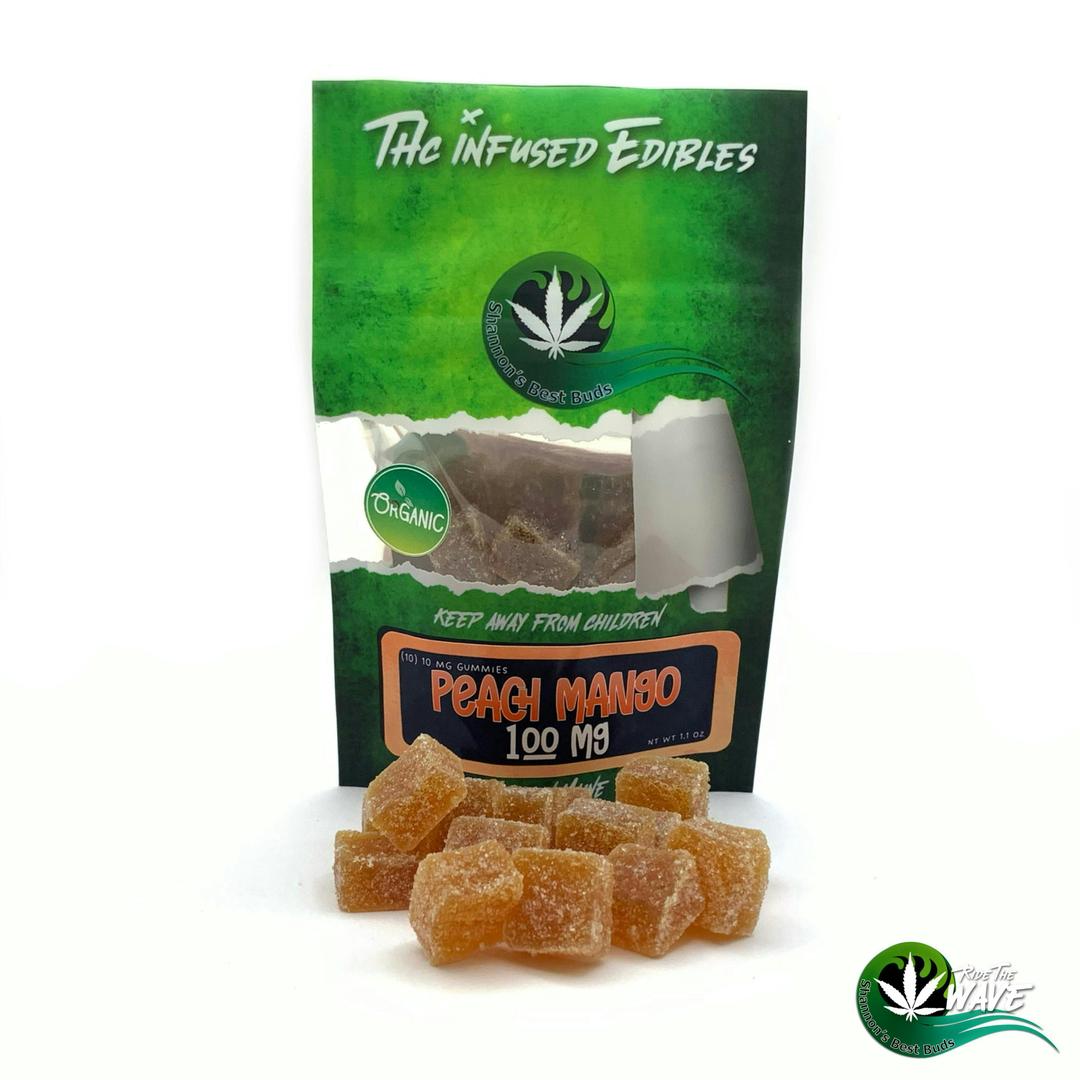Shannon’s THC Gummies - Peach Mango - 100mg