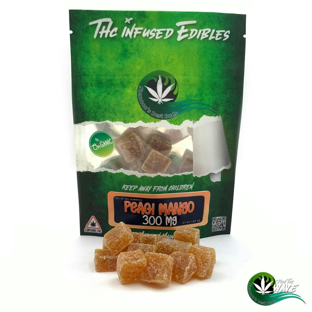 Shannon’s THC Gummies - Peach Mango - 300mg