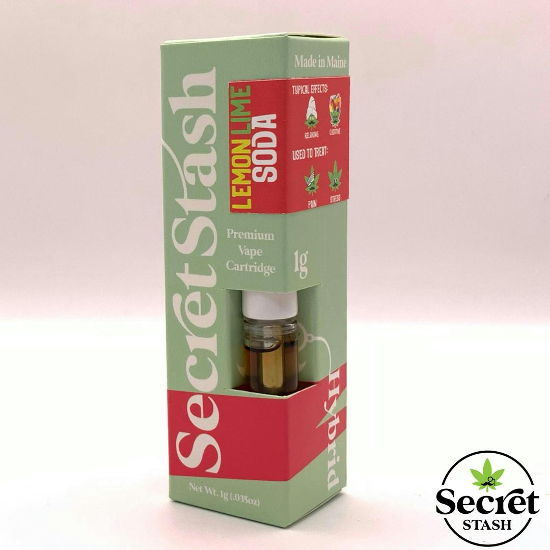THC Distillate Cartridge - Lemon Lime Soda - 1g