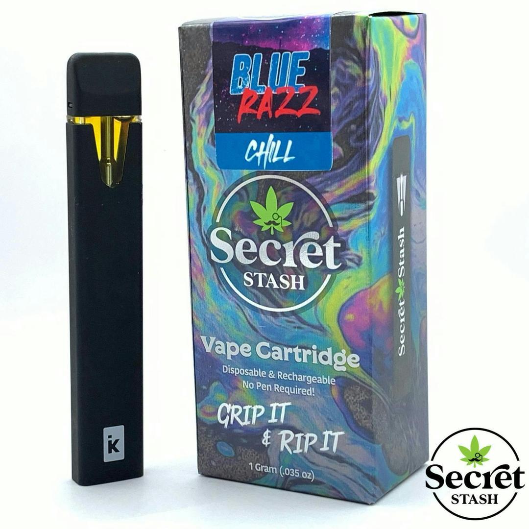 THC Distillate Disposable - Blue Razz - 1g