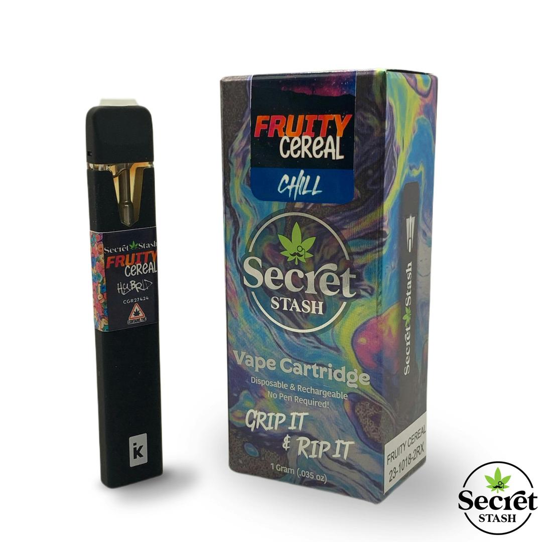 THC Distillate Disposable - Fruity Cereal - 1g
