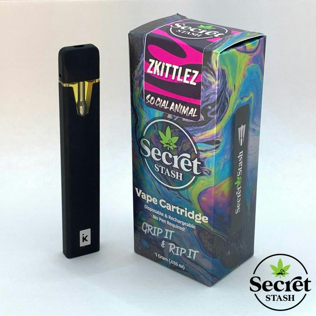 THC Distillate Disposable - Zkittlez - 1g