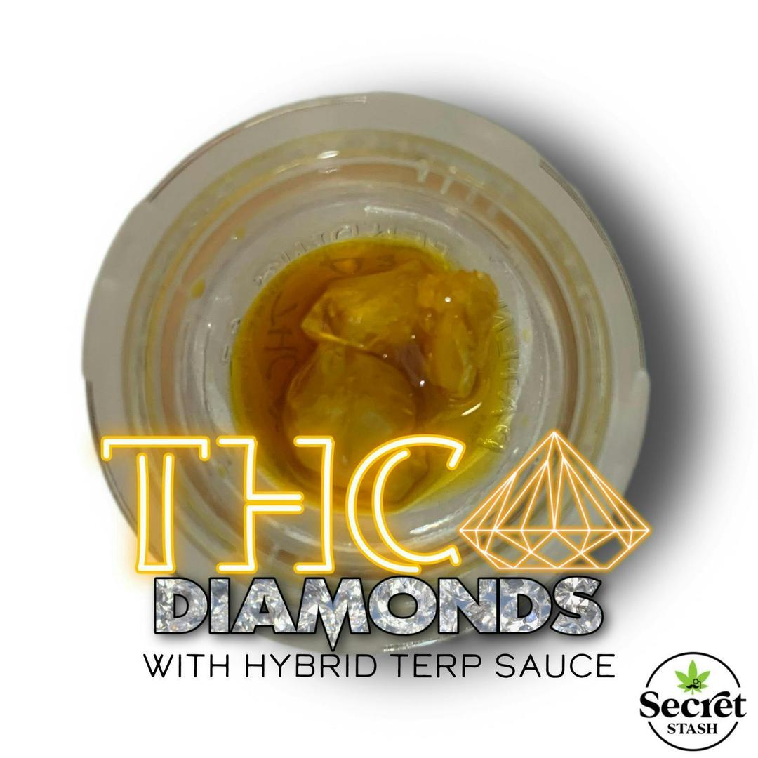 THCA Diamonds - Hybrid Terp Sauce - 1g