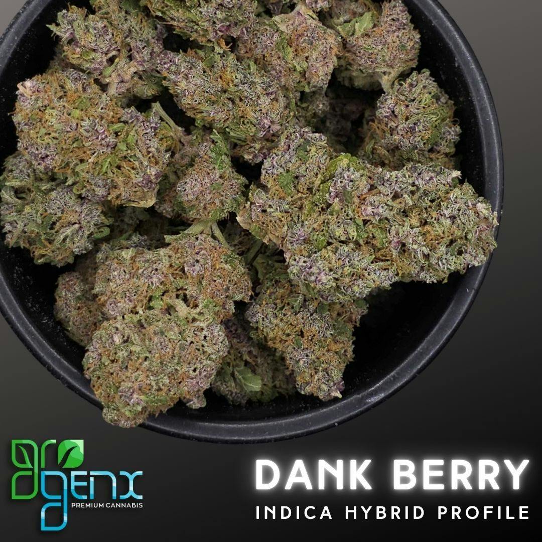 GroGenx - FLOWER (PREMIUM) - DANK BERRY