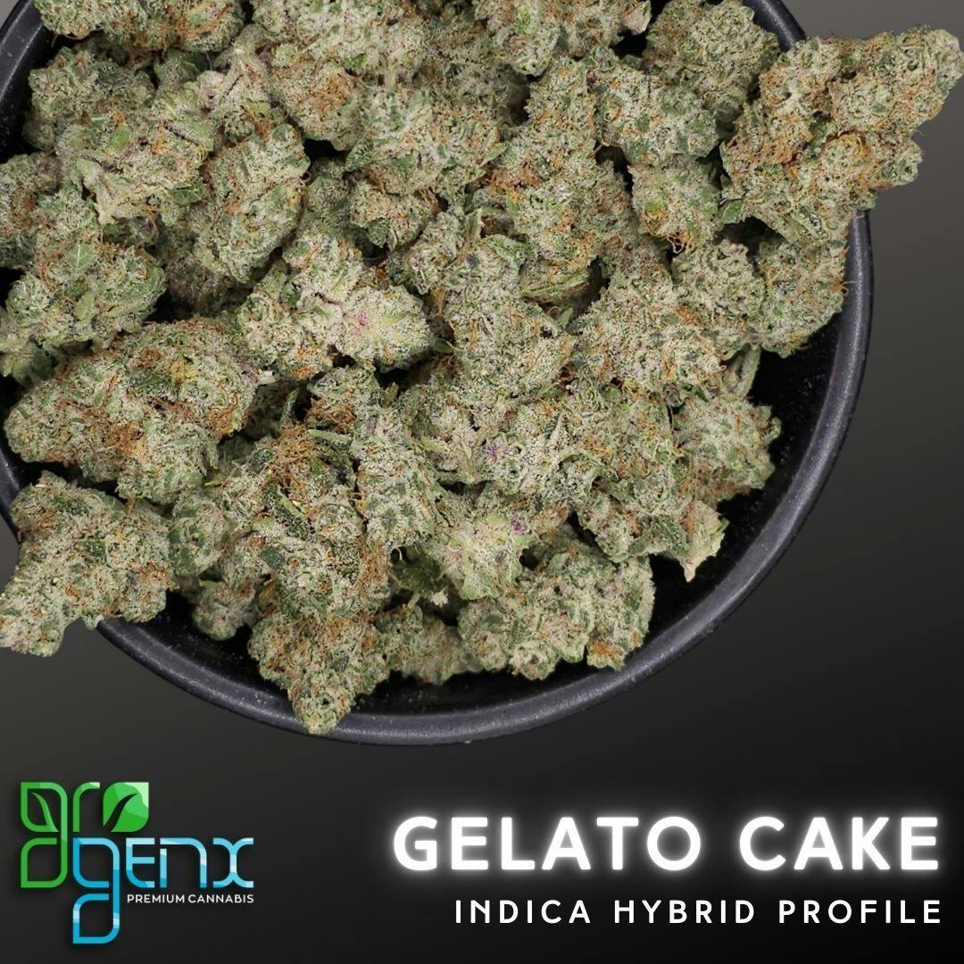 GroGenx - FLOWER (PREMIUM) - GELATO CAKE