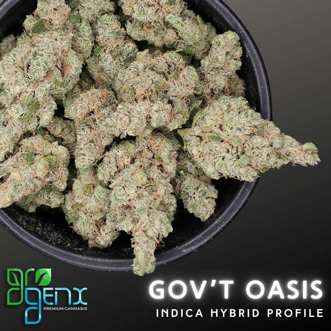 GroGenx - FLOWER (PREMIUM) - GOVERNMENT OASIS