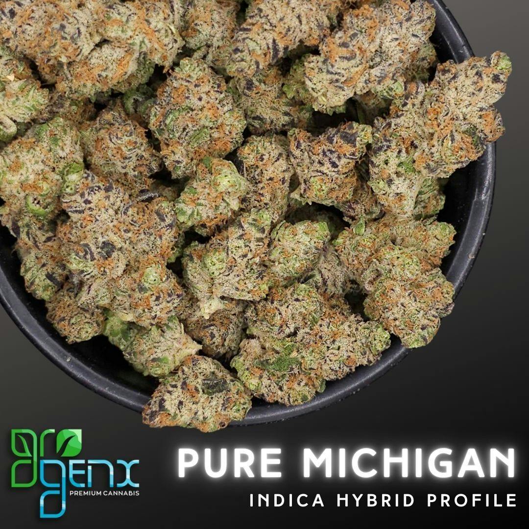 GroGenx - FLOWER (PREMIUM) - PURE MICHIGAN