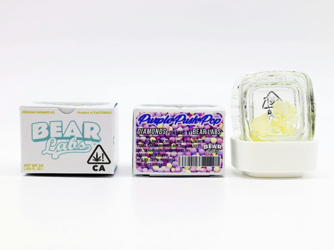 Purple Push Pop Diamonds - 1g
