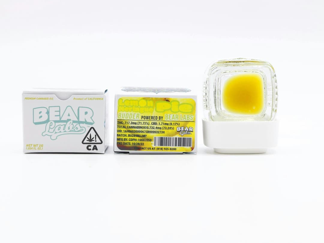 Lemon Meringue Pie Budder - 1g