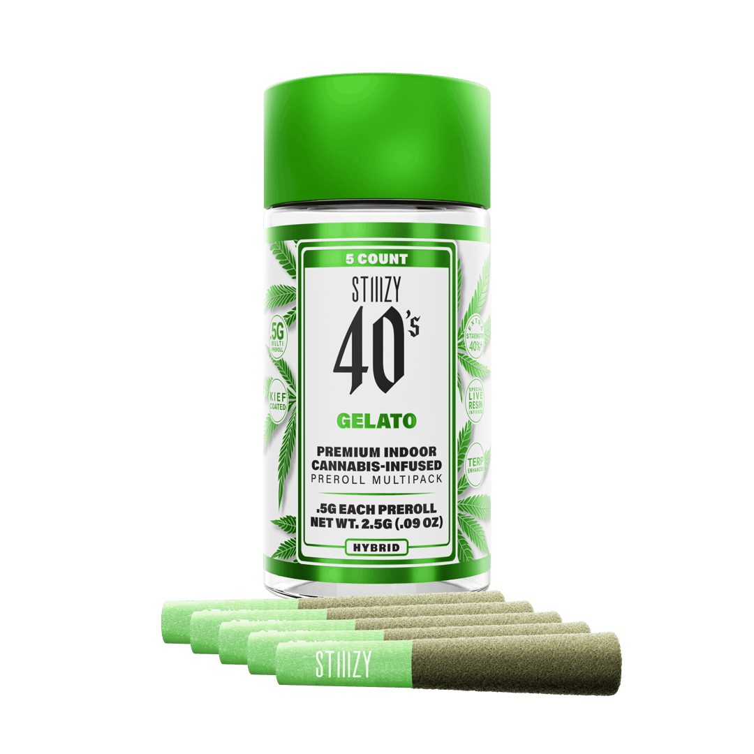 - GELATO - .5G 40's Infused Preroll 5 Pack
