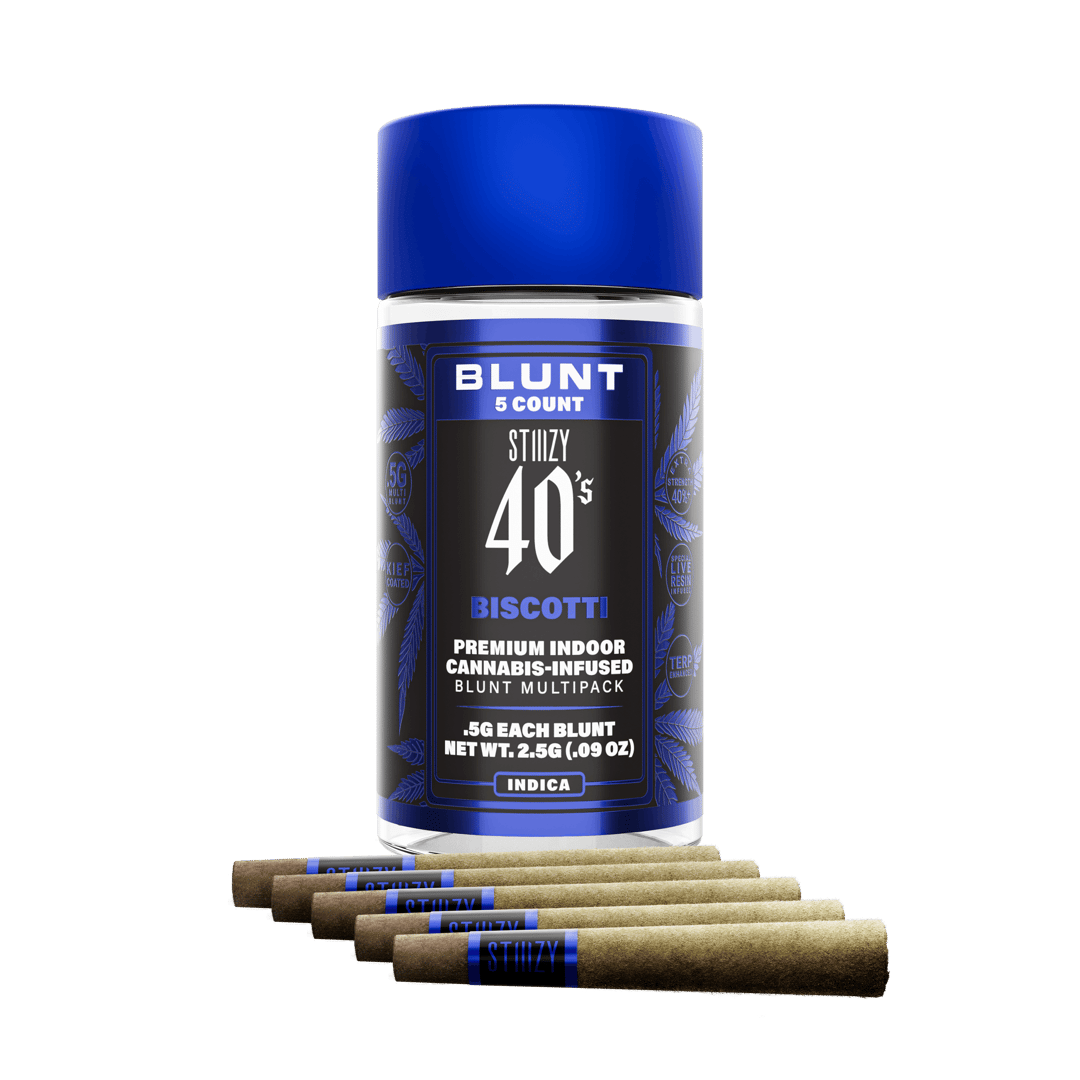 - BISCOTTI - .5G 40's Infused Mini Blunt 5 Pack