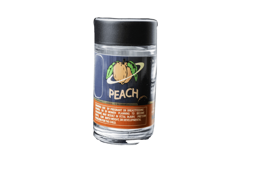 Lift Off Bubble Rockets - Peach - Hash Infused Pre-Roll Pack 5 x.5g