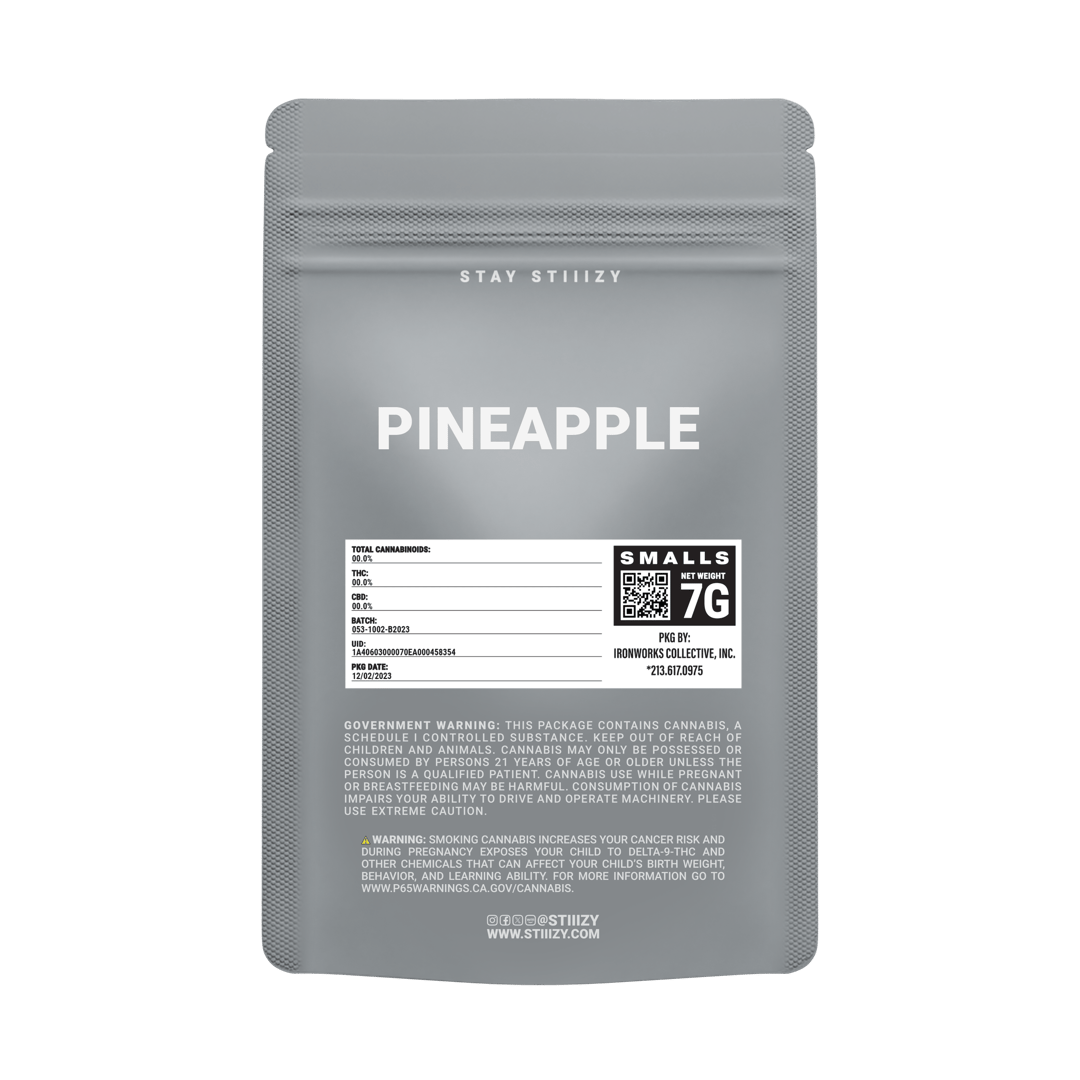 - PINEAPPLE - 7G Grey Label Mylar