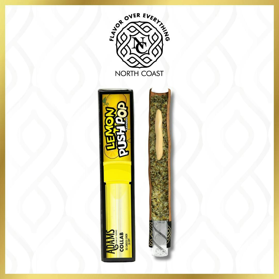 N.C. x Adams Family Lemon Push Pop Rillo Donut 2.5g Tier 2