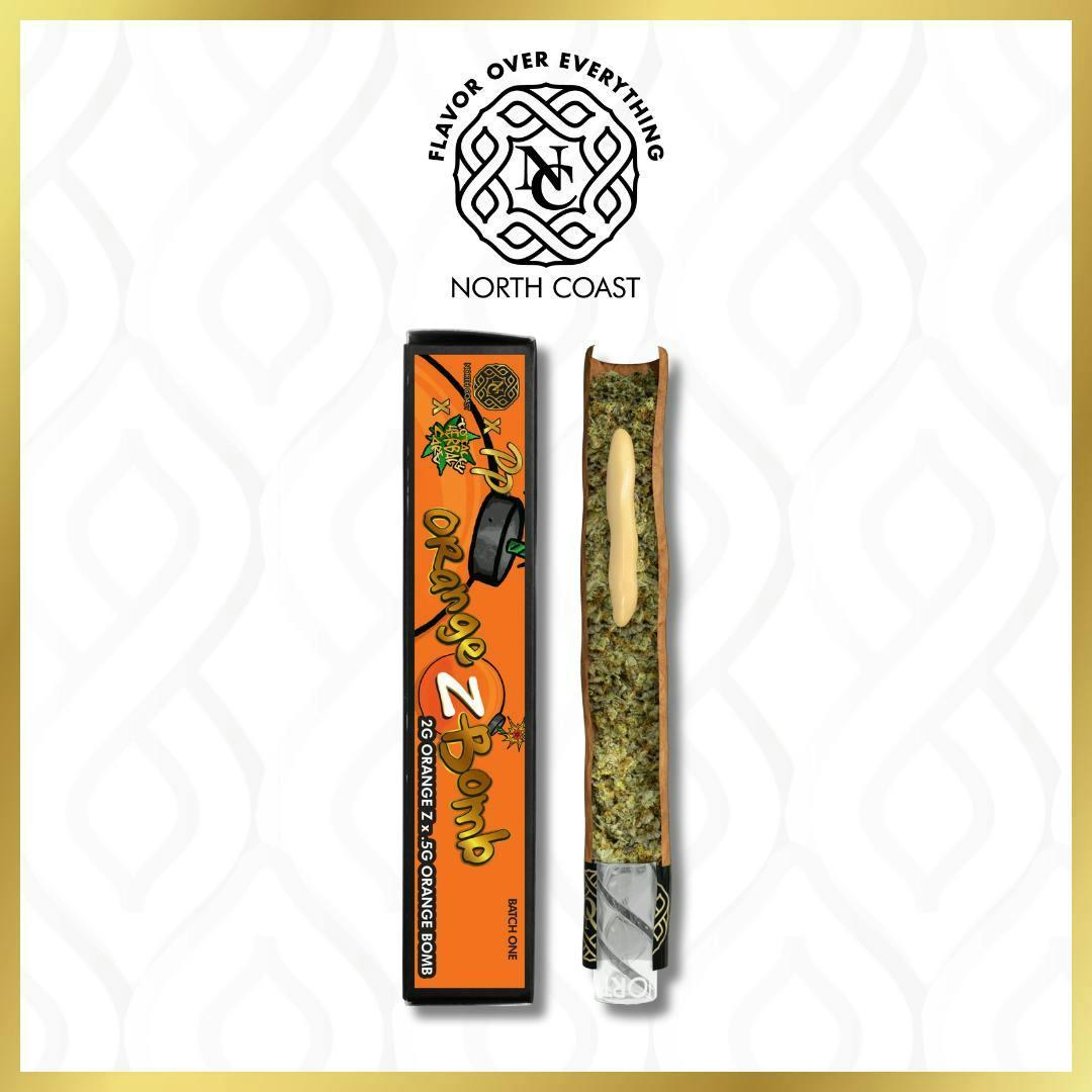 N.C. x P.P. x Totally Herbal Care Orange Z Bomb Rillo Donut 2.5g Tier 2