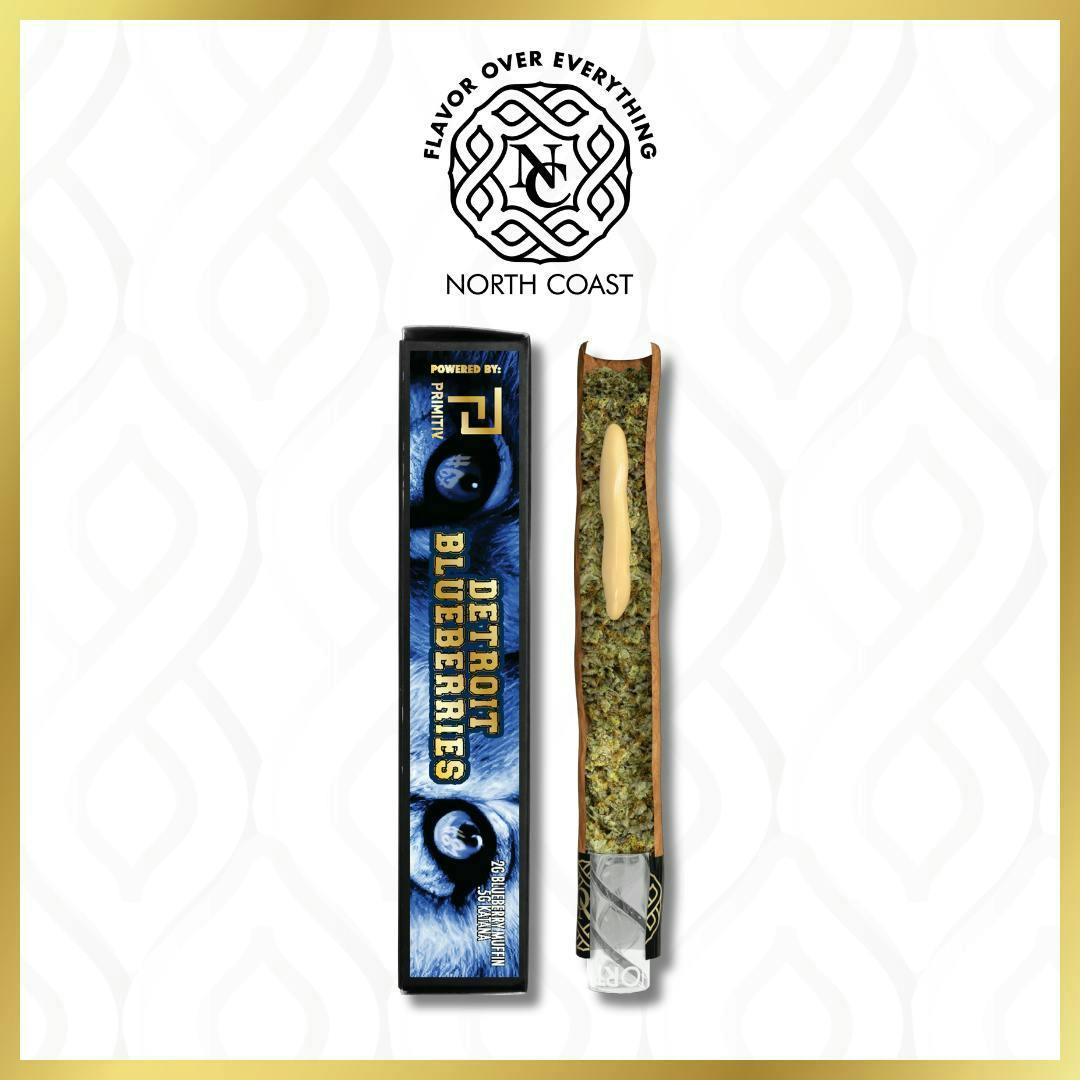 N.C. x Primitiv Detroit Blueberries Rillo Donut 2.5g Tier 1