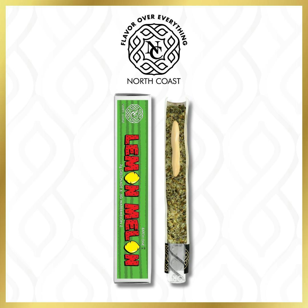 North Coast Lemon Melon Joint Donut 2.5g