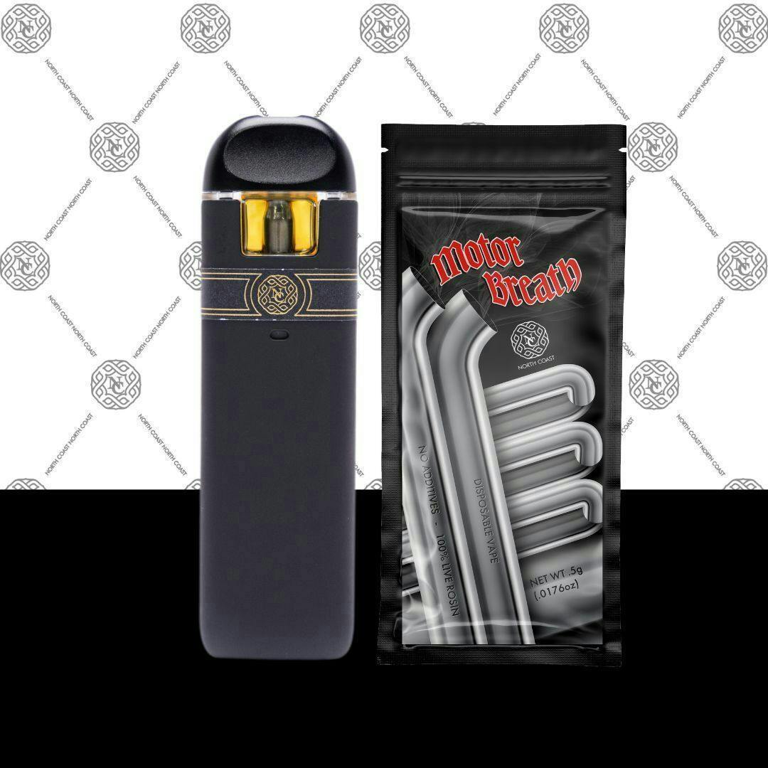 North Coast Motor Breath Rosin Disposable Pod B1 .5g