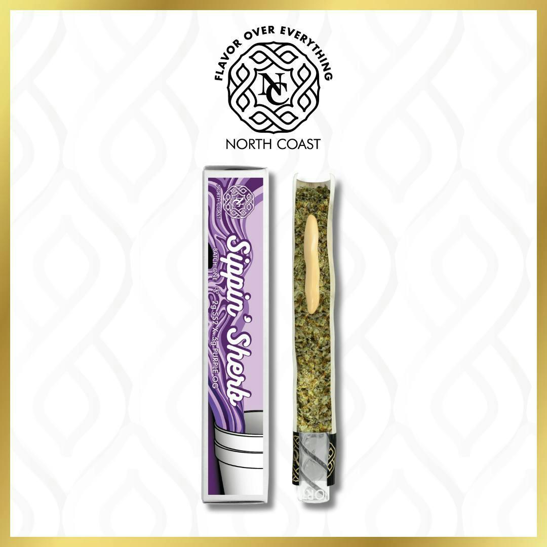 North Coast Sippin' Sherb Joint Donut 2.5g