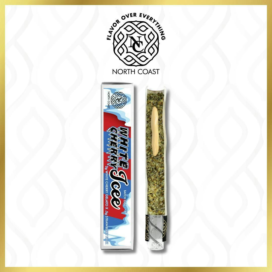 North Coast White Cherry Icee Joint Donut 2.5g