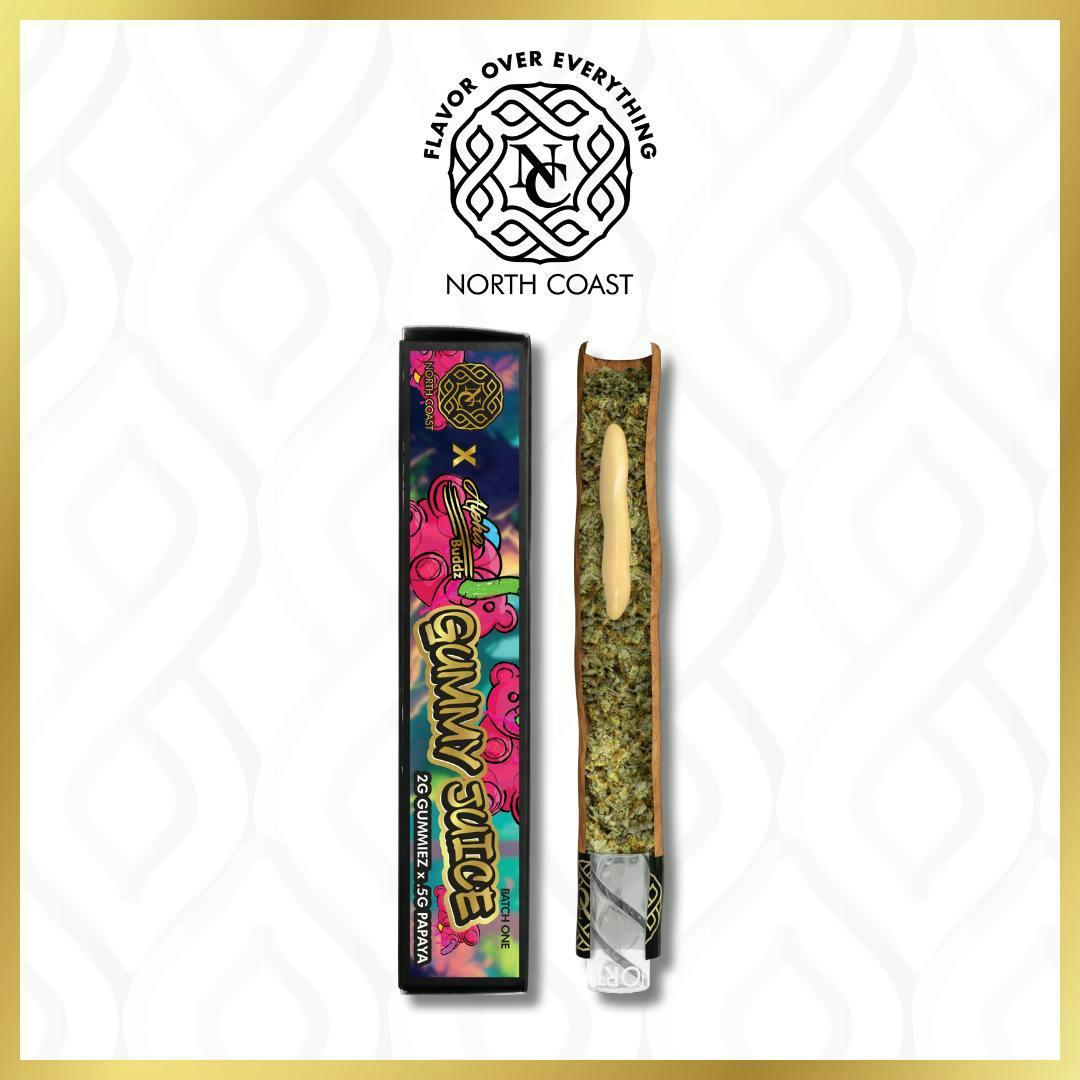 North Coast x Alpha Buddz Gummy Juice Rillo Donut 2.5g Tier 1