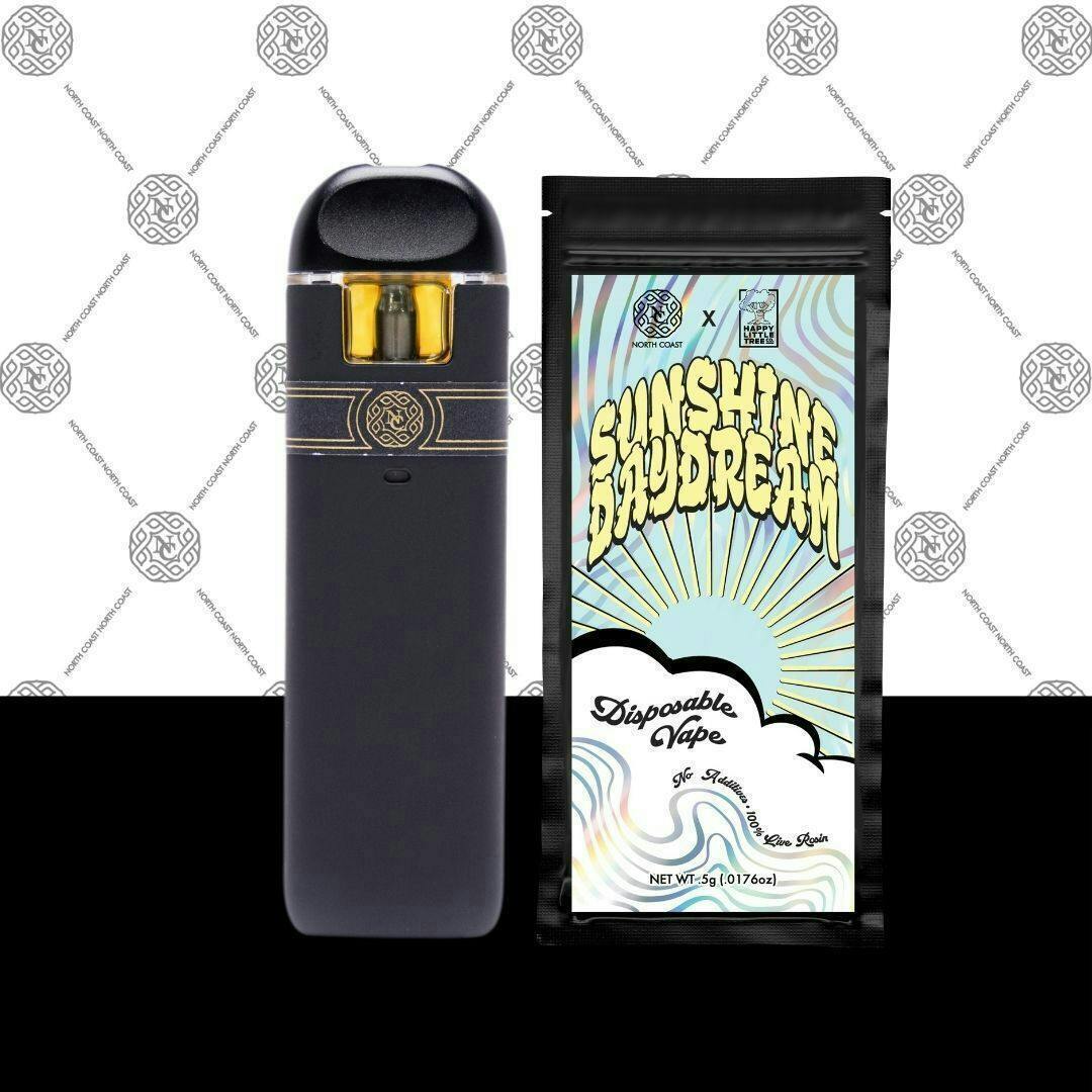 North Coast x H.L.T. Co. Sunshine Daydream Rosin Disposable Pod B1 .5g