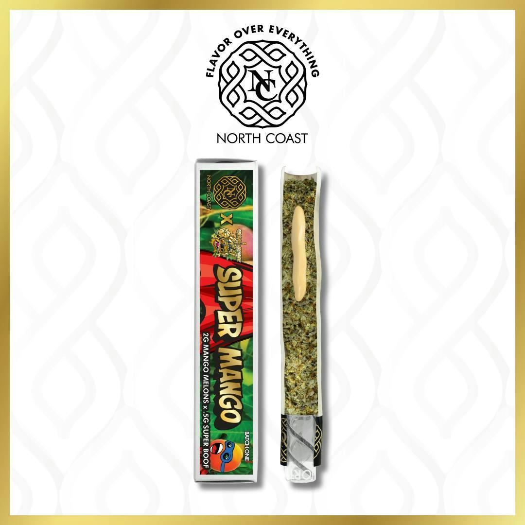 North Coast x Organic Mechanic Super Mango Joint Donut 2.5g Tier 1