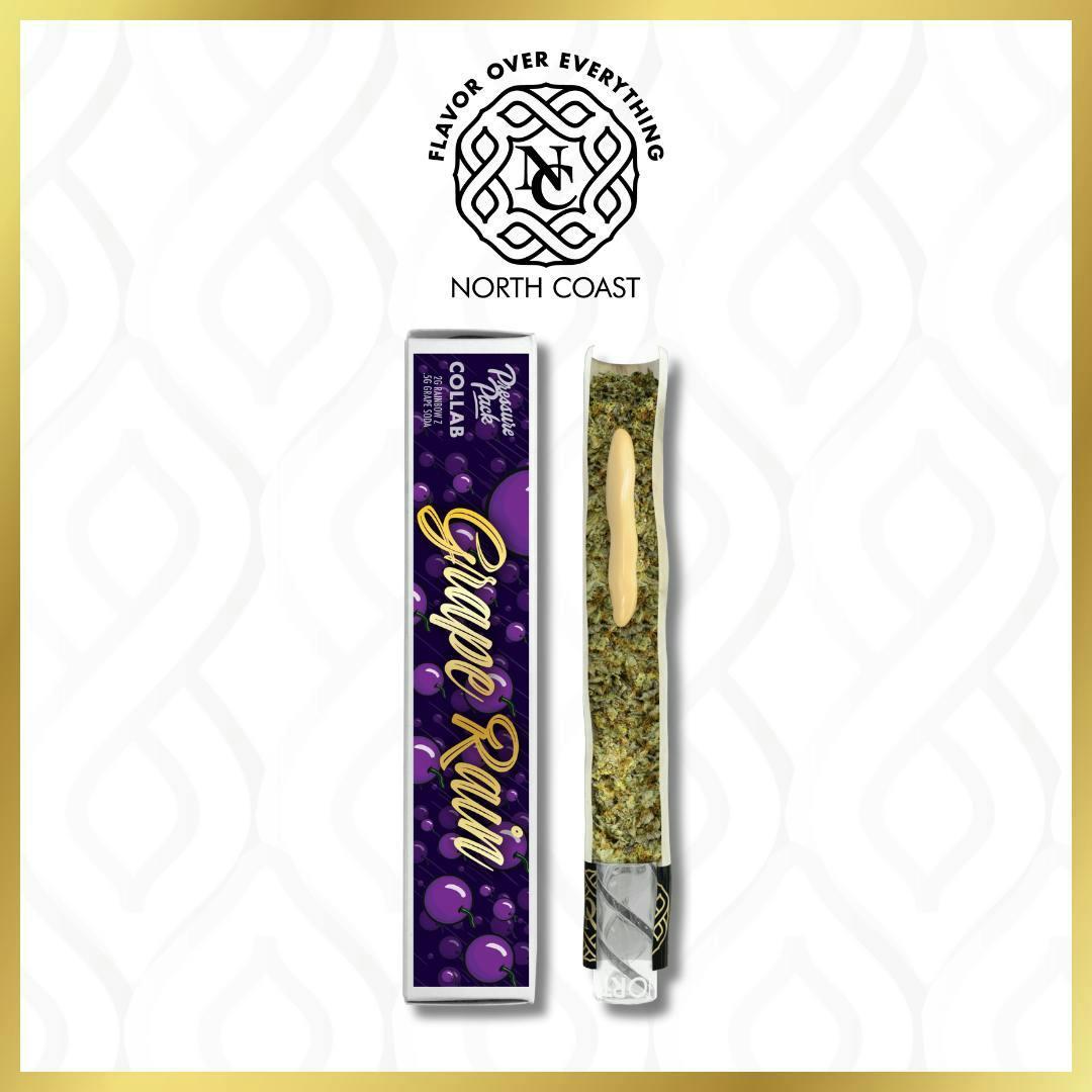North Coast x Pressure Pack Grape Rain Joint Donut 2.5g