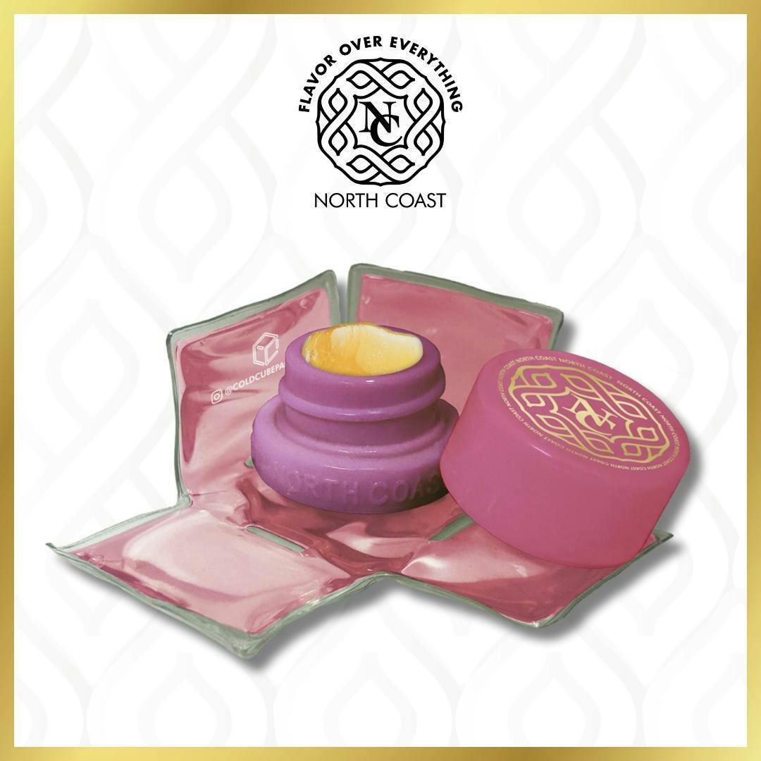 North Coast x Pressure Pack Lemon Vuitton Fresh Press Rosin 1g Tier 1
